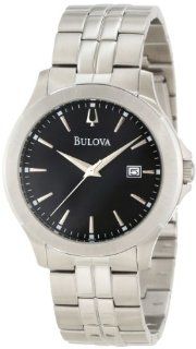 Bulova Mens 96X121 Bracelet and Boxed Set Watch Watches