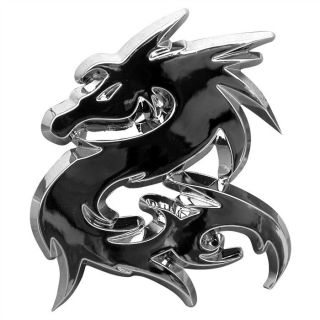 Ecusson Chromé Dragon à Fixer à lExtérieur de Vot   Achat / Vente
