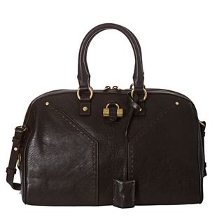 Yves Saint Laurent Muse Dark Brown Bowler Bag