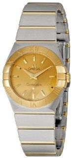 Omega Womens 123.20.27.60.08.001 Champagne Dial Constellation Watch