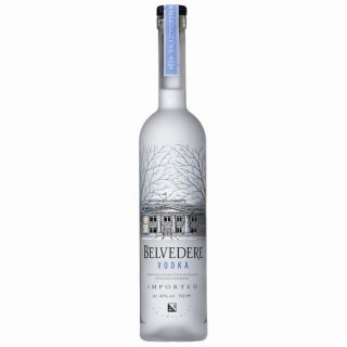 Vodka Belvedere pure   Vodka Premium de Luxe   Origine Pologne   70cl