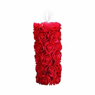  Volcanica Floral 3x 6 Candle 122 hours (RED)
