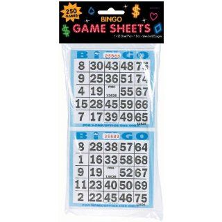 AMSCAN Bingo Game Sheet 125 Pack