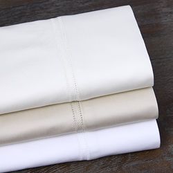 100 percent Egyptian Cotton 1000 Thread Count Double Hemstitch Solid
