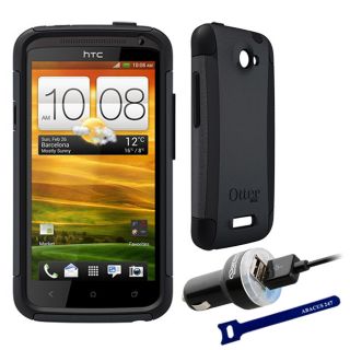 OtterBox HTC One X Commuter Case with Dual USB Car Charger