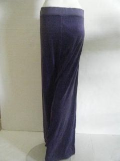 Juicy Couture Plus Size Purple Velour Logo Pants 3X