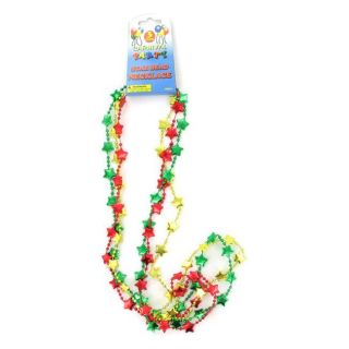 Star Bead Necklace 3 piece Packages (Case of 24)