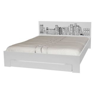 Tête de lit BOOK 160 cm Blanc   Achat / Vente TETE DE LIT   DOSSERET