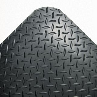 Deck Plate Black Antifatigue Mat (36 in. x 144 in.)