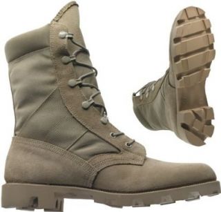 T130 10.5W 10.5 Wide Mens Desert Panama Sole Jungle Boots   Tan: Shoes