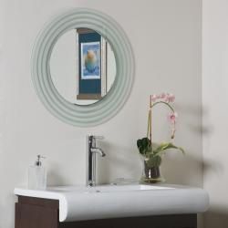Isabella Round Frameless Bathroom Mirror Today $146.99