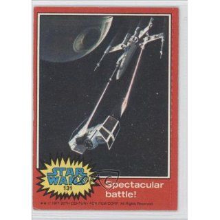 Spectacular battle (Trading Card) 1977 Star Wars #131 