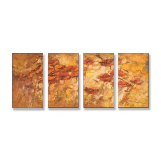 Fall Wind Scene Quadtych Art (17 x 38) Today $68.99