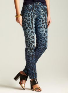 Dolce & Gabbana Animal Print Denim Pant Today: $149.99