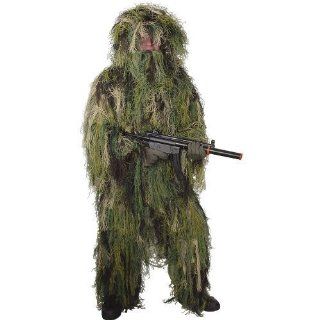 Youth Size Ghillie Suit   Woodland   Sm Med (Age 8 10