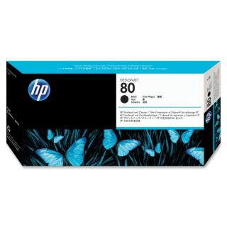 HP No. 80 Black Printhead and Cleaner for Designjet 1050C/1055CM