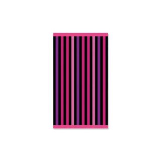 DRAP DE PLAGE RAYURES ROSE   Dimension : 100 x 175 cm Matière : 100 %