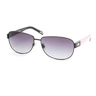 Ralph by Ralph Lauren Womens Black/Pink Aviator Sunglasses