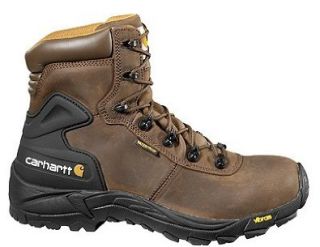 Inch Brown Waterproof Vibram Sole Work Boots Style CMH6100 Shoes