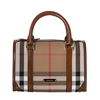 Burberry Chester Mixed Media Bridle Bowler