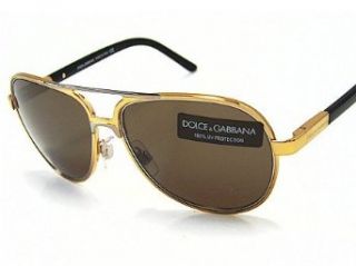 DG 2047 Gold 264/73 Sunglasses Brown Lenses Size 58 15 135 Clothing