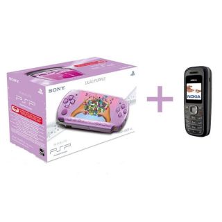 Console Sony PSP 3000 Violette + NOKIA 1208 Noir   Achat / Vente PACK