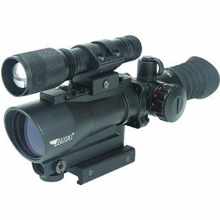 Scope with 650nm Red Laser and 140 Lumen Light: Sports & Outdoors
