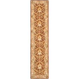 oushak brown ivory wool runner 2 3 x 8 compare $ 162 00 sale $ 80 14