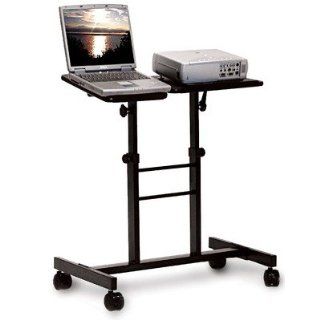 Mobile Laptop Presentation Stand with Dual Adjustable