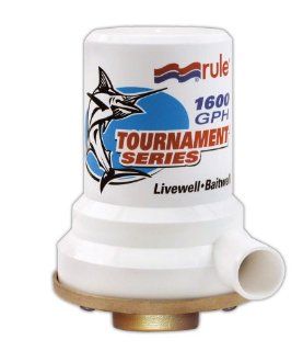 Rule 209B Marine Rule 1600 Tournament Series Livewell Pump