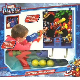 Marvel Heroes Electronic Ball Blaster Arcade Shooting Gallery with