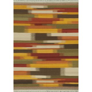 Zahra Hand Woven Multi Wool Rug (36 x 56) Today $146.99 Sale $132