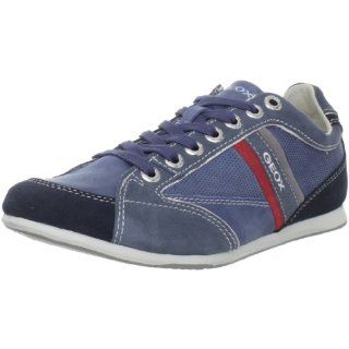 Geox Mens Andrea2 Leather Sneaker