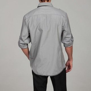 Sovereign Code Mens Grey Shirt with Black Tie