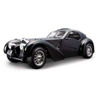 BBURAGO   Modèle réduit   Bugatti Atlantic   Echelle 1/24  Noir