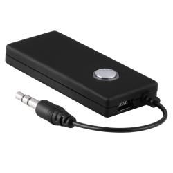 Black Universal Bluetooth Transmitter with 3.5mm S Audio Cable