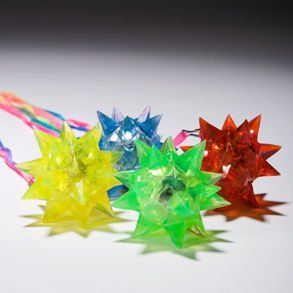 Flashing Star Necklace Toys & Games