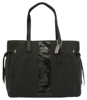Chelsea Charlie Stripe Leather Bag Purse Tote 18962 Black: Shoes