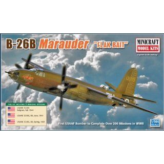 Minicraft Models B 26B Marauder 1/144 Scale Toys & Games