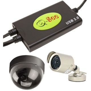 see QSU2DVR42C 4 Channel USB 2.0 DVR Adapter with 2 Cameras