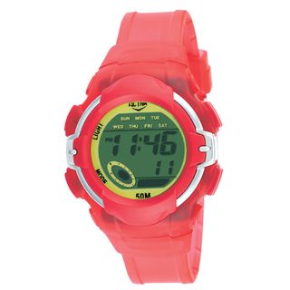 Activa by Invicta Midsize Unisex Digital Red Watch