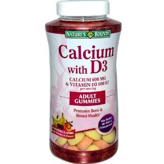 Natures Bounty Calcium Gummies, 90 Count Health