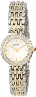 Bulova Womens 98R151 Diamond Petite Classic Watch: Watches: 