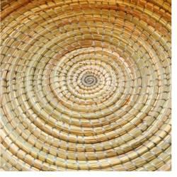 Large Woven Platter Basket (Rwanda)