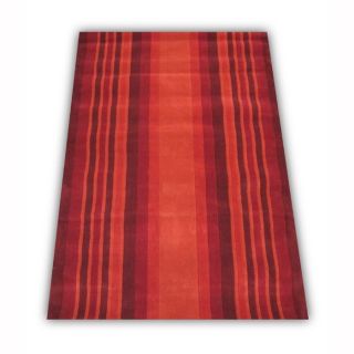 rouge 160 x 230 cm   Achat / Vente TAPIS Tapis RAYURE rouge 160 x 230