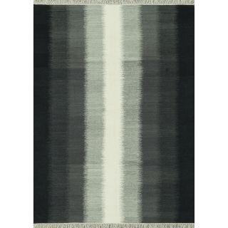 Zahra Hand Woven Charcoal Wool Rug (36 x 56) Today $146.99 Sale $