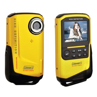 Coleman Xtreme 1080p HD Waterproof Yellow Digital Camcorder Today $82
