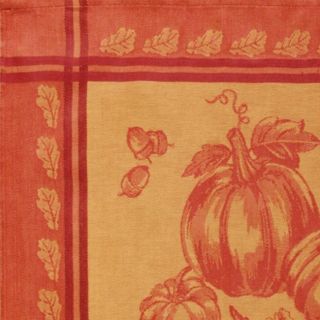 Jacquard Pumpkin Tea Towel (Set of 2)