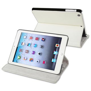BasAcc White Leather Case for Apple iPad Mini