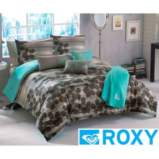 Roxy Huntress 5 piece Comforter Set with Body Pillow and Throw